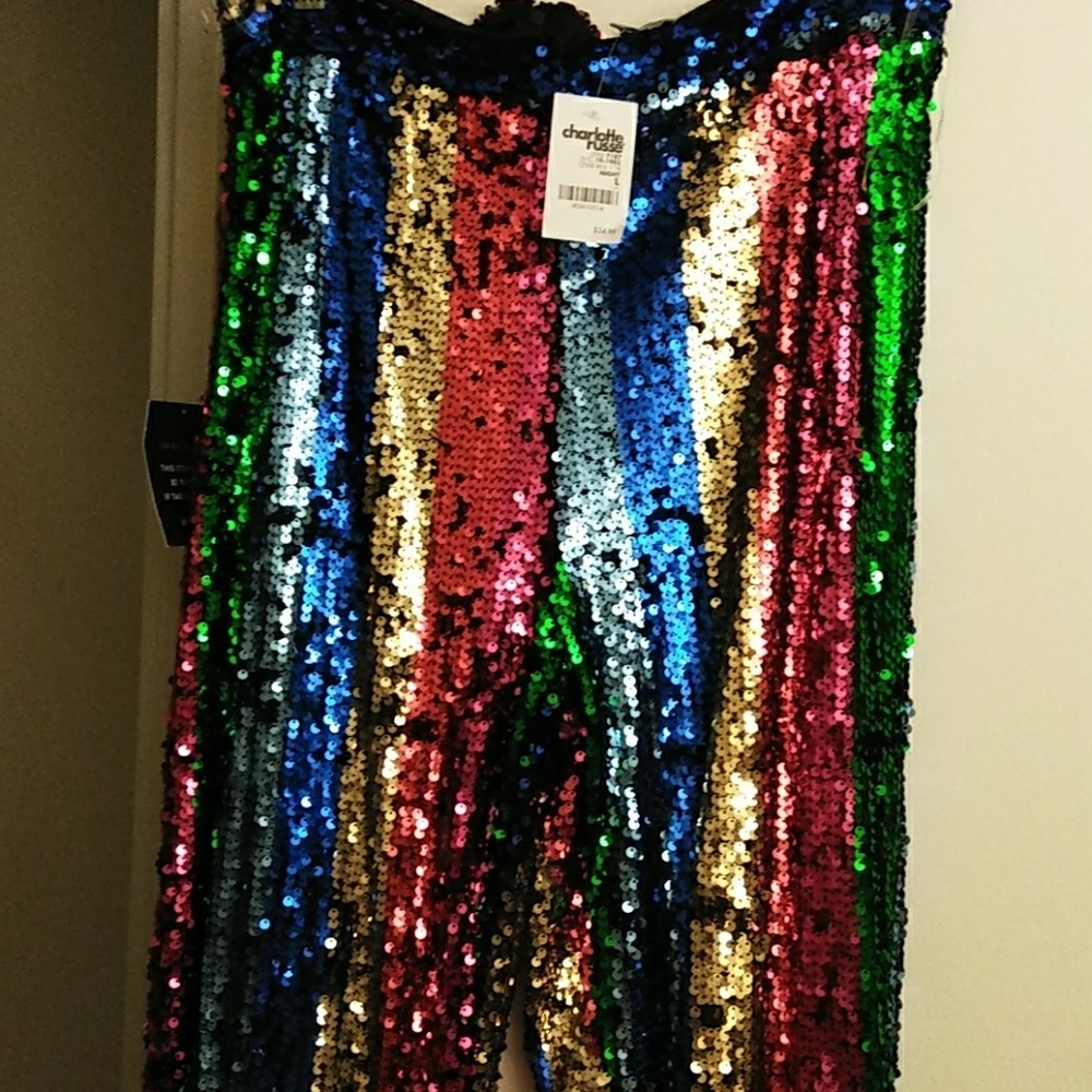 Sequins Pants